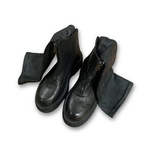 NWOT Free People Sasha Stretch Boots Black US 8 / EU 38